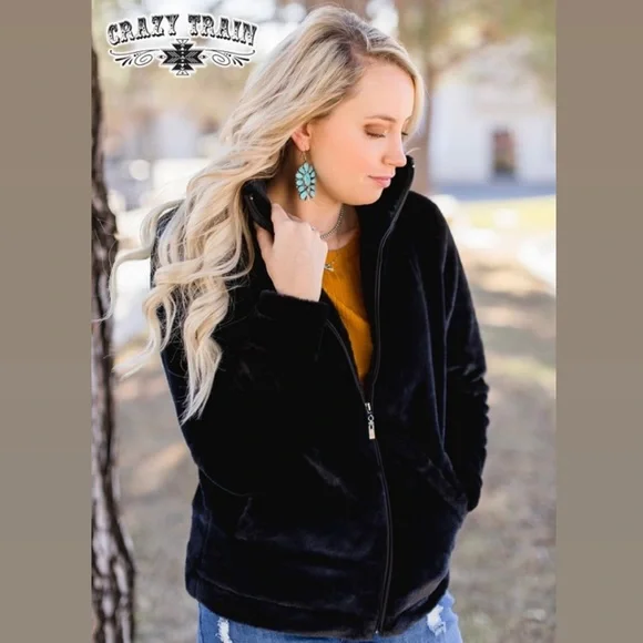 Crazy Train Jackets Coats Nwot Stunning Crazy Train Cuddle